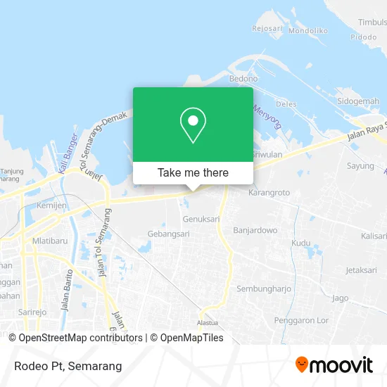 Rodeo Pt map