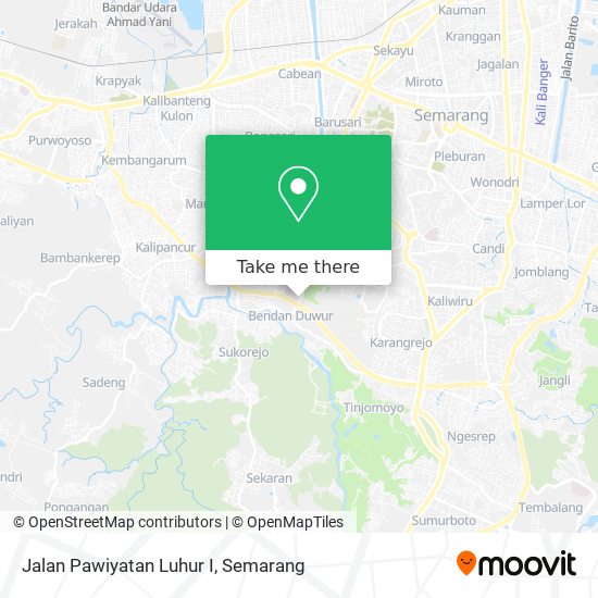 Jalan Pawiyatan Luhur I map