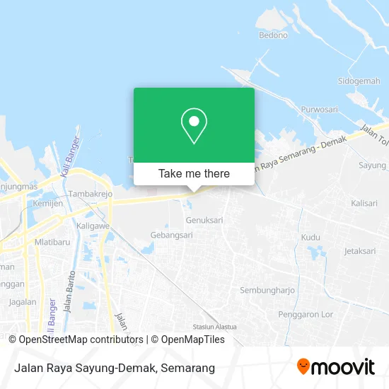 Jalan Raya Sayung-Demak map