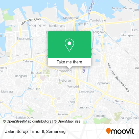 Jalan Seroja Timur II map