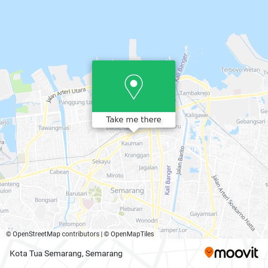 Kota Tua Semarang map
