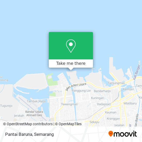 Pantai Baruna map