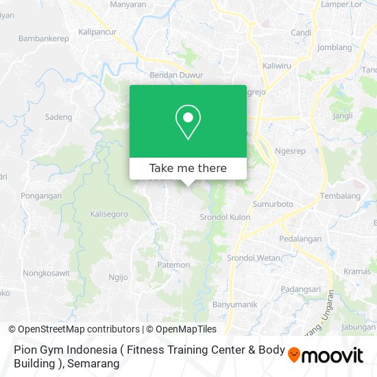 Pion Gym Indonesia ( Fitness Training Center & Body Building ) map