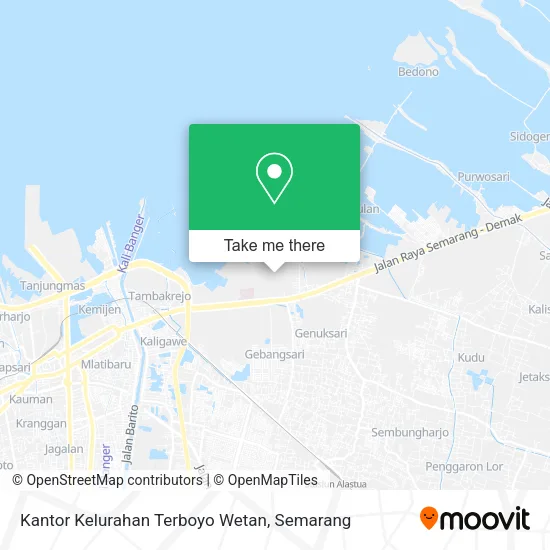 Kantor Kelurahan Terboyo Wetan map