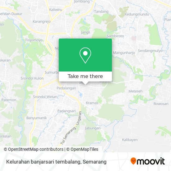 Kelurahan banjarsari tembalang map