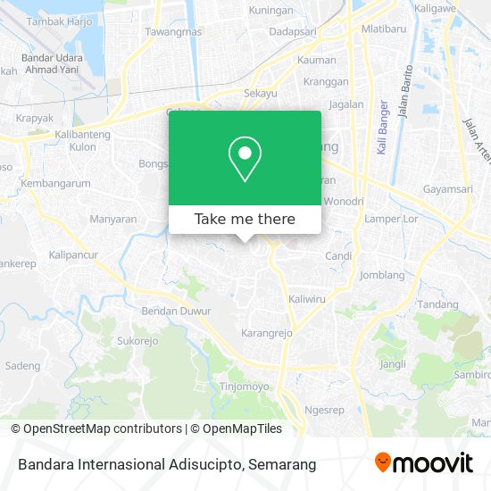 Bandara Internasional Adisucipto map