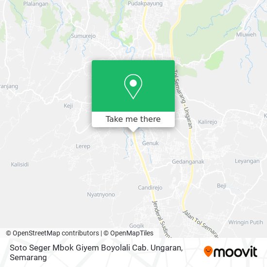 Soto Seger Mbok Giyem Boyolali Cab. Ungaran map