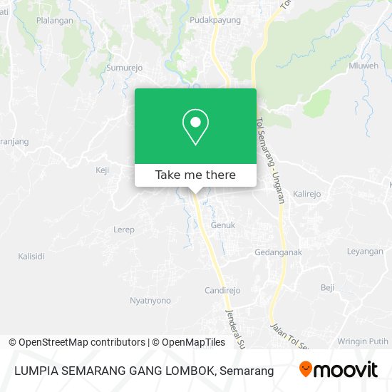 LUMPIA SEMARANG GANG LOMBOK map