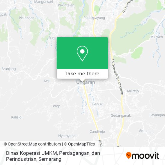 Dinas Koperasi UMKM, Perdagangan, dan Perindustrian map