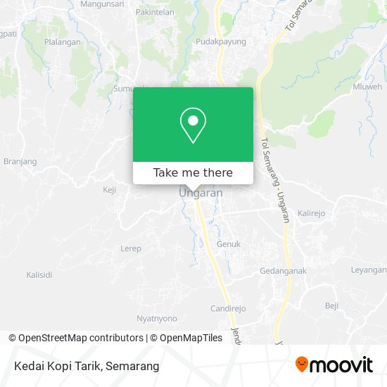 Kedai Kopi Tarik map