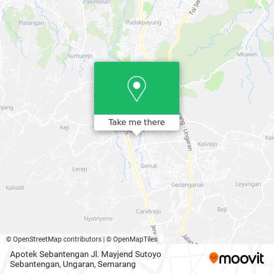 Apotek Sebantengan    Jl. Mayjend Sutoyo Sebantengan, Ungaran map