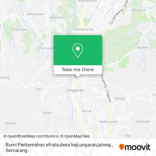 Bumi Perkemahan efrata,desa keji,ungaran,jateng. map