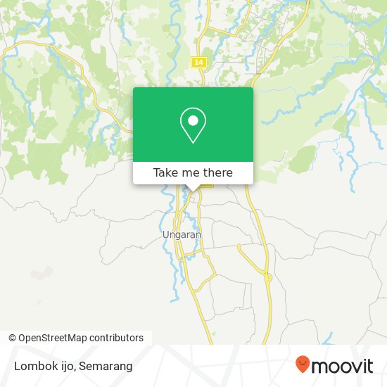 Lombok ijo map