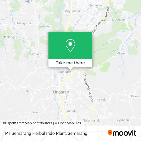 PT Semarang Herbal Indo Plant map