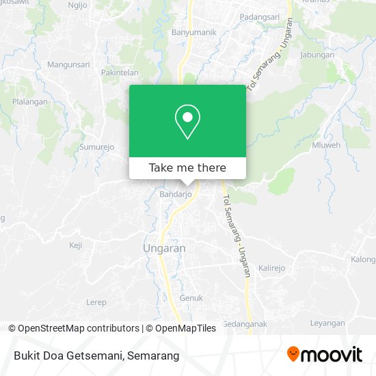 Bukit Doa Getsemani map