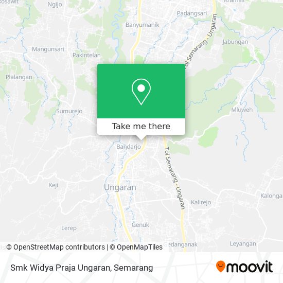 Smk Widya Praja Ungaran map