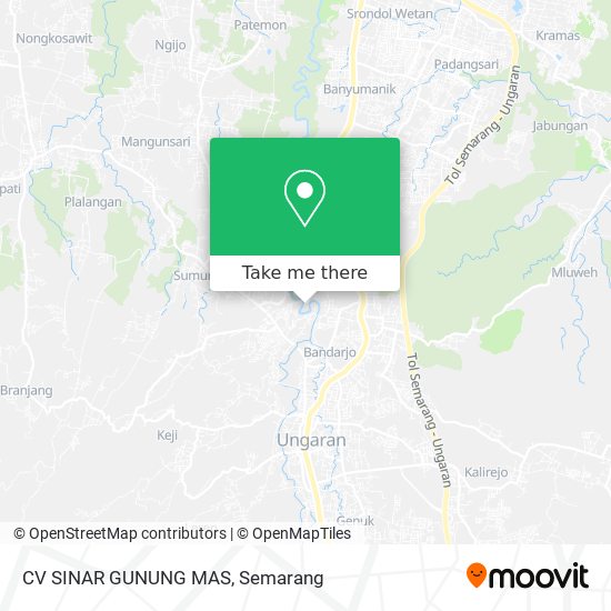 CV SINAR GUNUNG MAS map