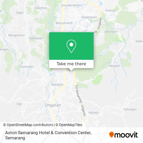 Aston  Semarang Hotel & Convention Center map