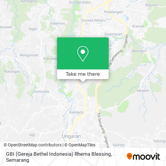 GBI (Gereja Bethel Indonesia) Rhema Blessing map