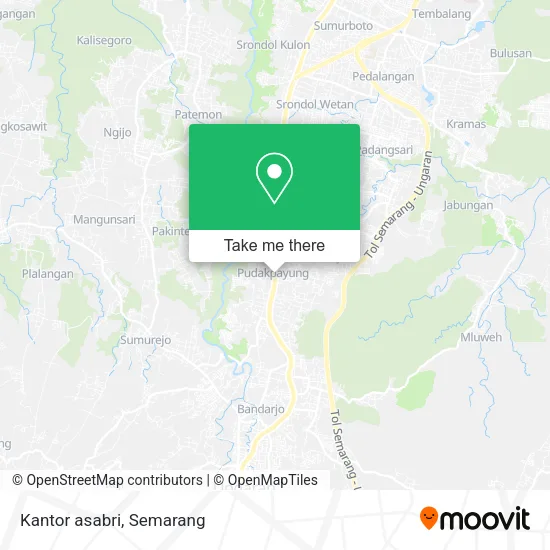 Kantor asabri map