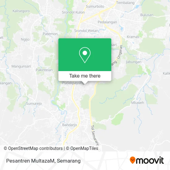 Pesantren MultazaM map