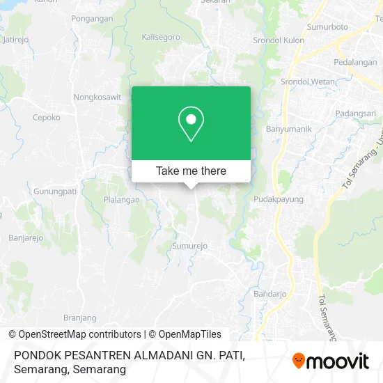 PONDOK PESANTREN ALMADANI GN. PATI,  Semarang map