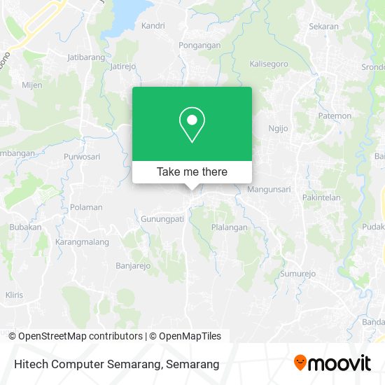 Hitech Computer Semarang map