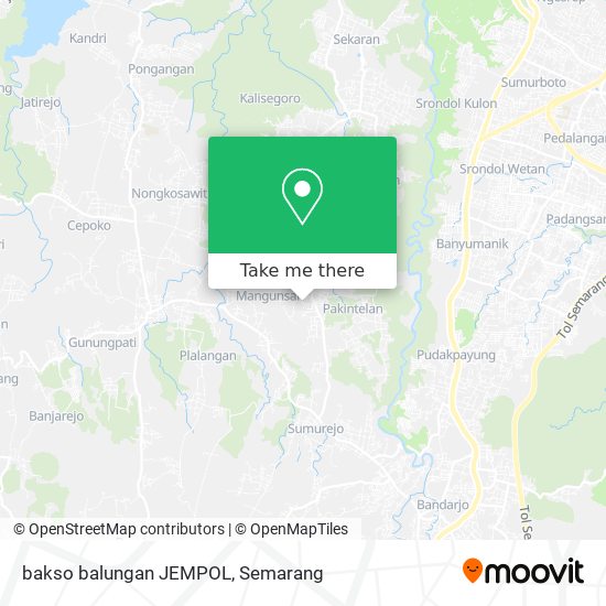 bakso balungan JEMPOL map