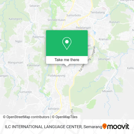 ILC INTERNATIONAL LANGUAGE CENTER map
