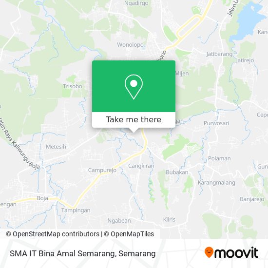 SMA IT Bina Amal Semarang map