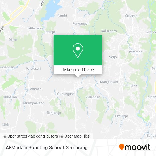 Al-Madani Boarding School map