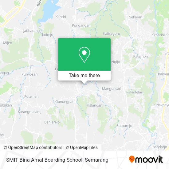 SMIT Bina Amal Boarding School map