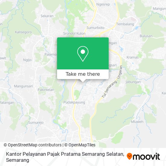 Kantor Pelayanan Pajak Pratama Semarang Selatan map