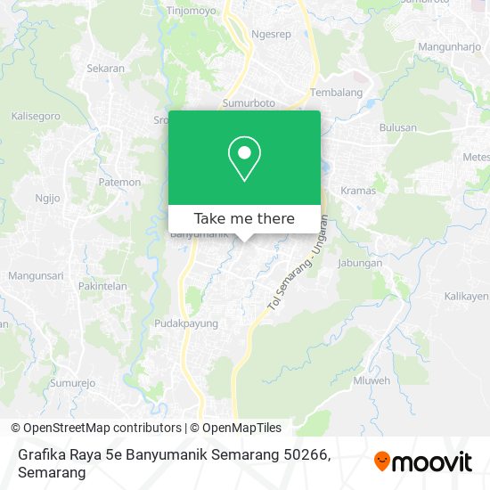 Grafika Raya 5e Banyumanik Semarang 50266 map