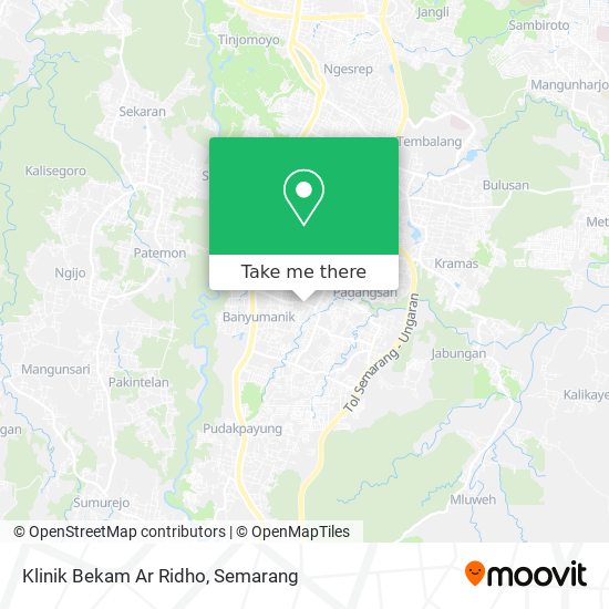 Klinik Bekam Ar Ridho map