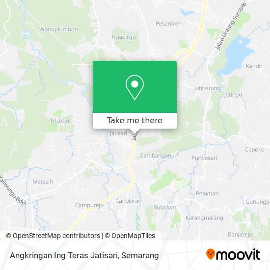 Angkringan Ing Teras Jatisari map