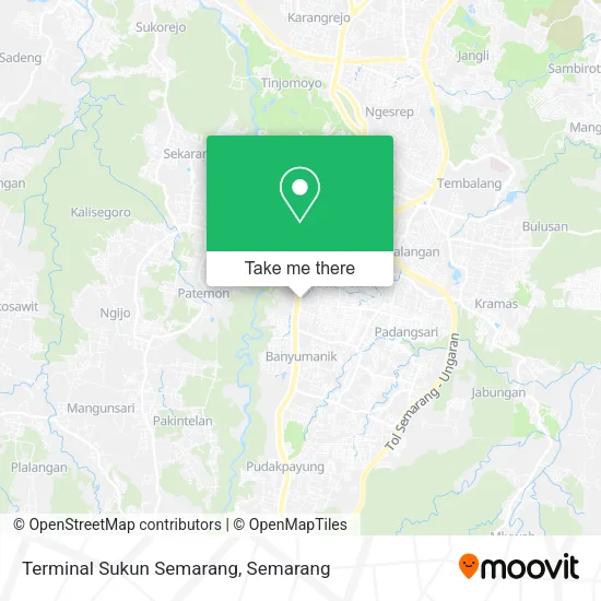 Terminal Sukun Semarang map
