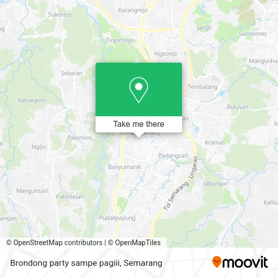 Brondong party sampe pagiii map