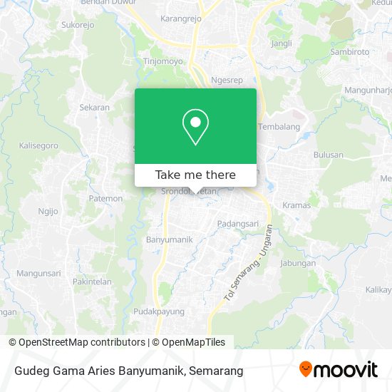 Gudeg Gama Aries Banyumanik map