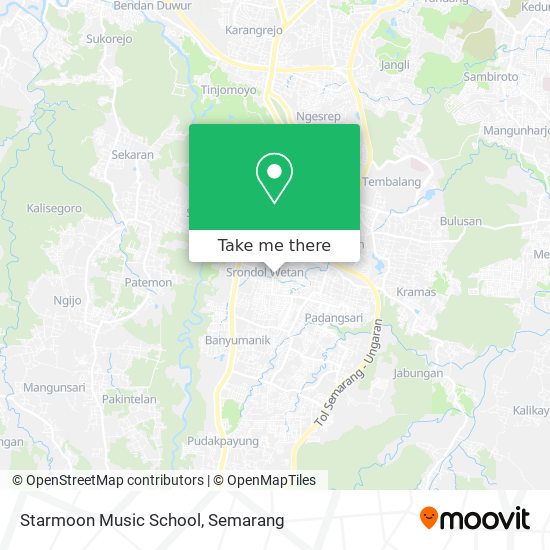 Starmoon Music School map