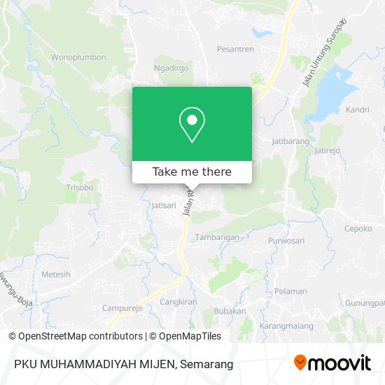 PKU MUHAMMADIYAH MIJEN map