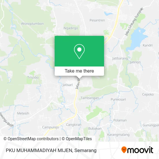 PKU MUHAMMADIYAH MIJEN map