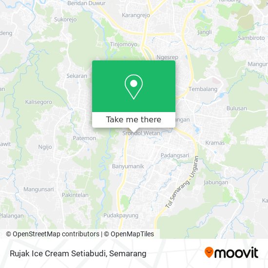 Rujak Ice Cream Setiabudi map