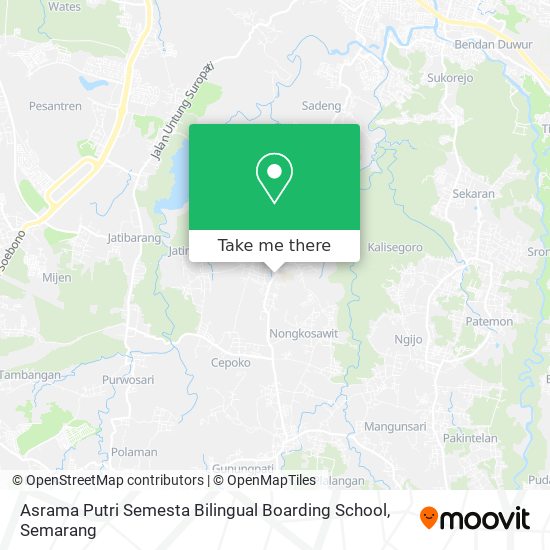 Asrama Putri Semesta Bilingual Boarding School map