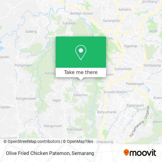 Olive Fried Chicken Patemon map