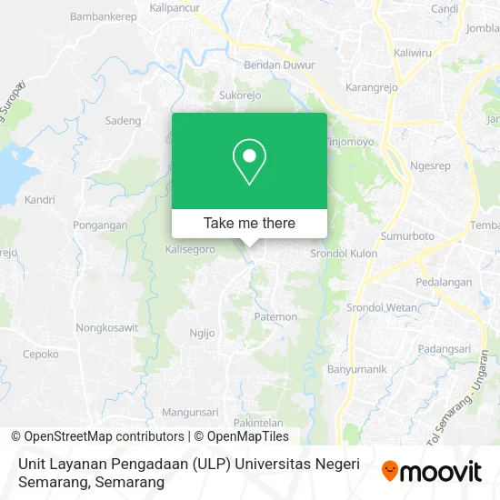 Unit Layanan Pengadaan (ULP) Universitas Negeri Semarang map