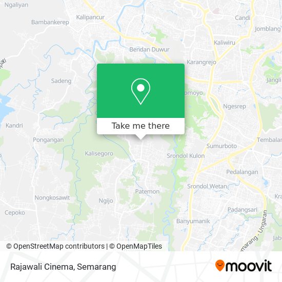 Rajawali Cinema map