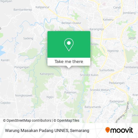Warung Masakan Padang UNNES map