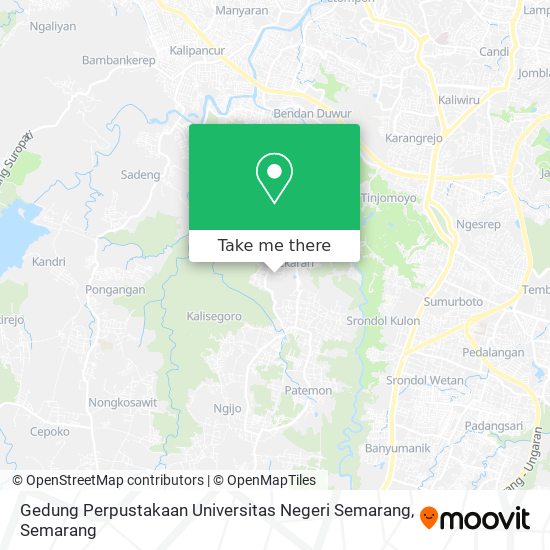 Gedung Perpustakaan Universitas Negeri Semarang map