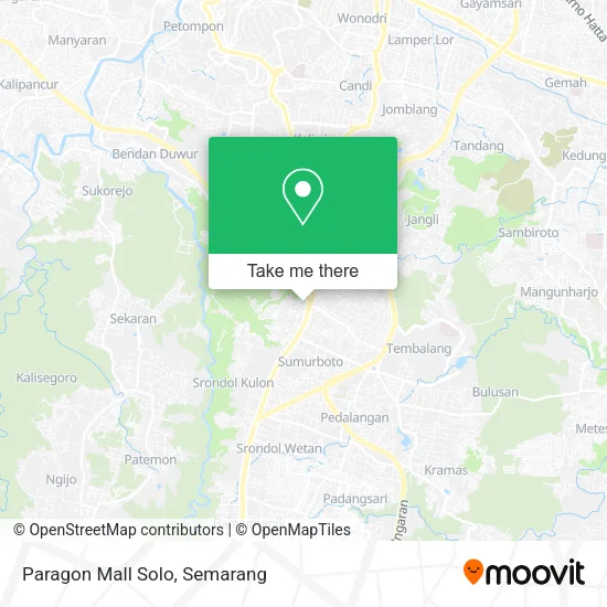 Paragon Mall Solo map
